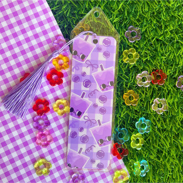 Taro Boba Bookmark