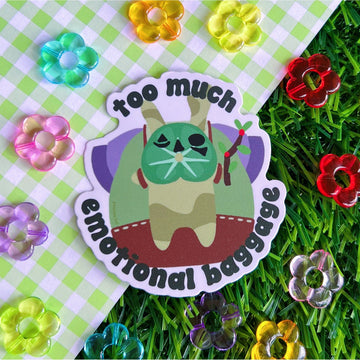 Emotional Baggage Sticker
