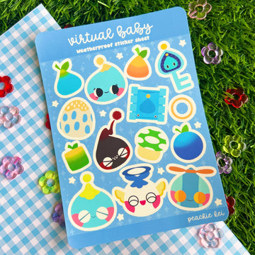Virtual Baby Sticker Sheet