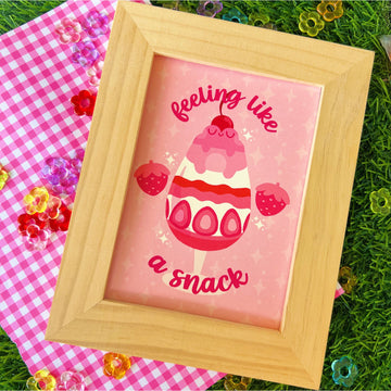 Feeling Like A Snack Print