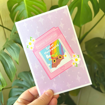 Super MeepWorld Shimmer Print