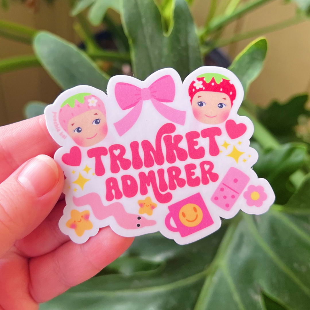 Trinket Admirer Sticker