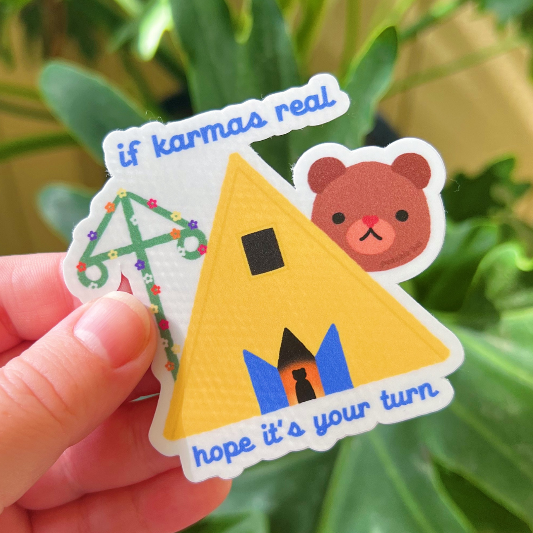 Karma Sticker