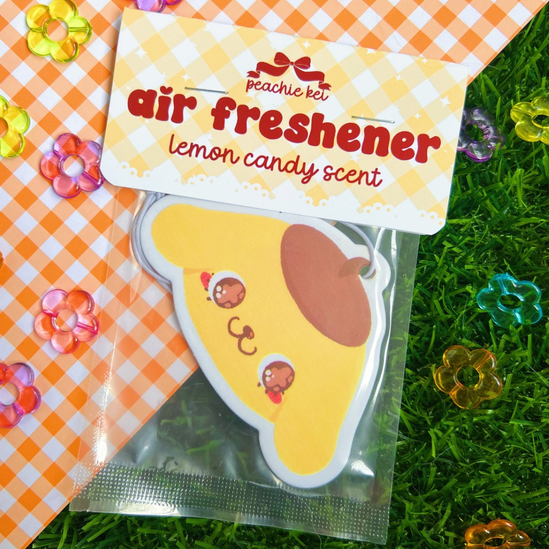 Pudding Pup Lemon Air Freshener