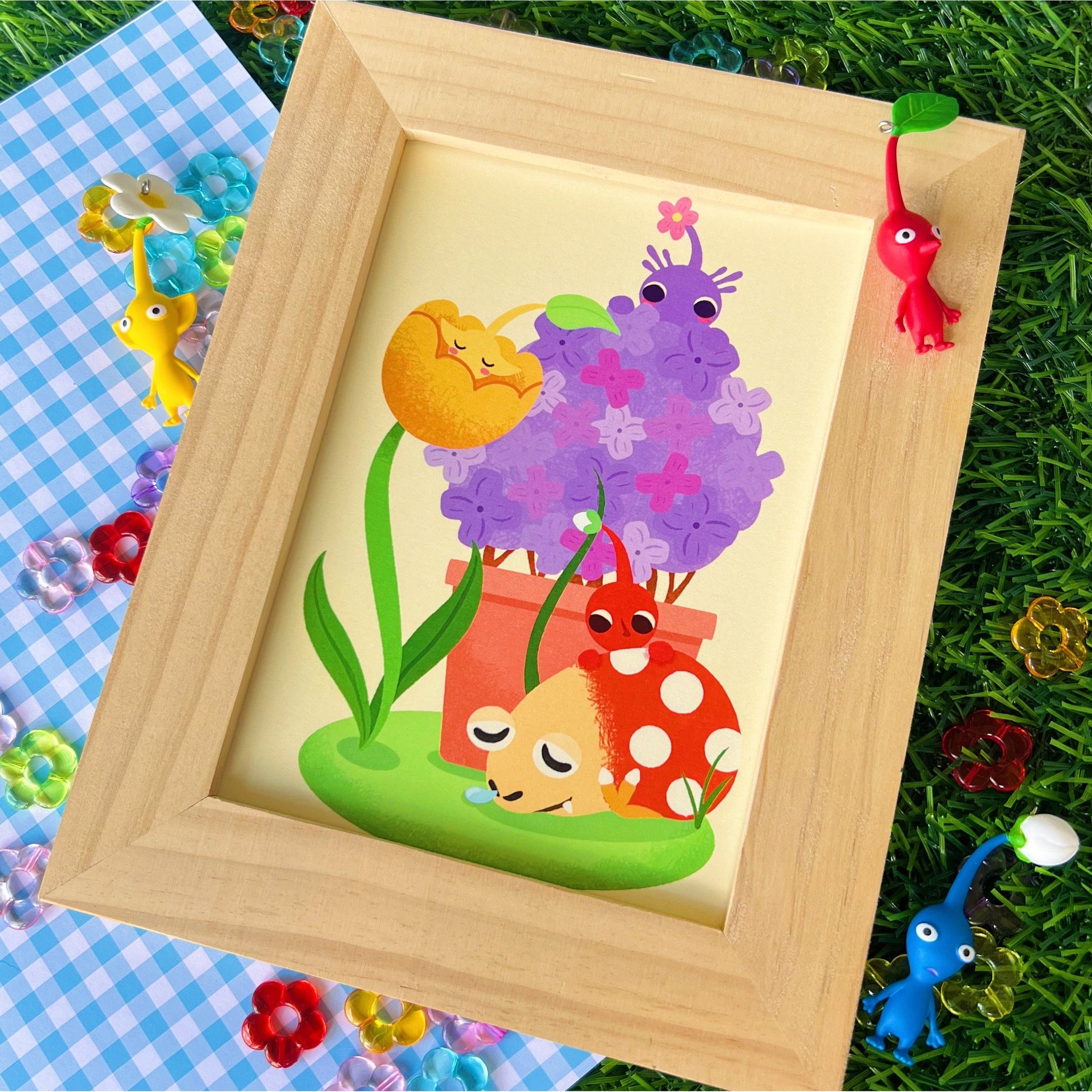 Flower Friends Print