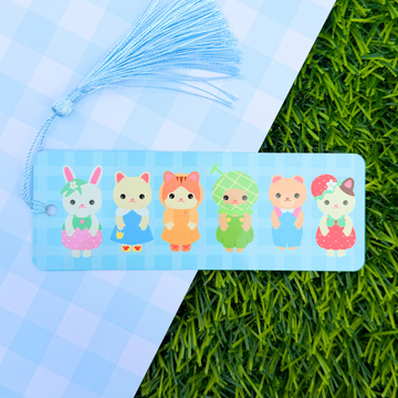 Cutie Critters Metal Bookmark
