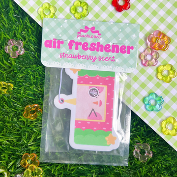 Straw-baby Strawberry Air Freshener