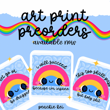 PREORDER Silly Rainbow Prints
