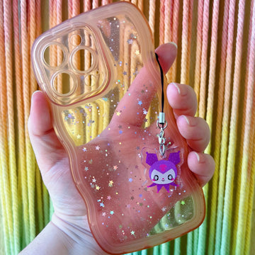 Purple Bestie Phone Charm