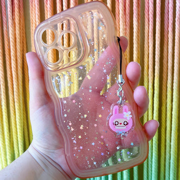Girlie Monster Phone Charm