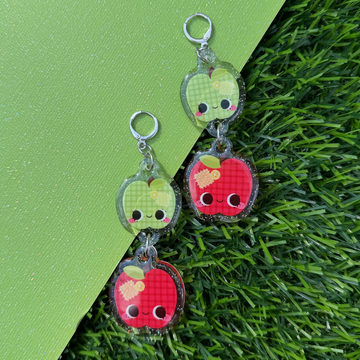 Apple Picking Dangle Earrings
