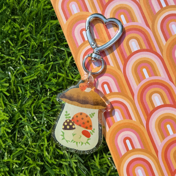 Mushroom Jar Charm