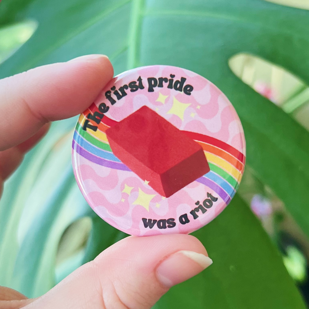 The First Pride Was a Riot Button