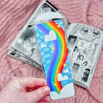 Wiggly Rainbow Bookmark