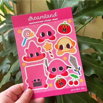 Dreamland Sticker Sheet