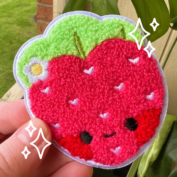 Fuzzy Strawberry Patch