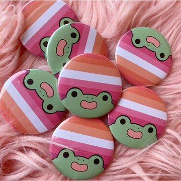 Lesbian Pride Button