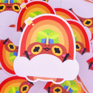 Rainbow Meep Sticker