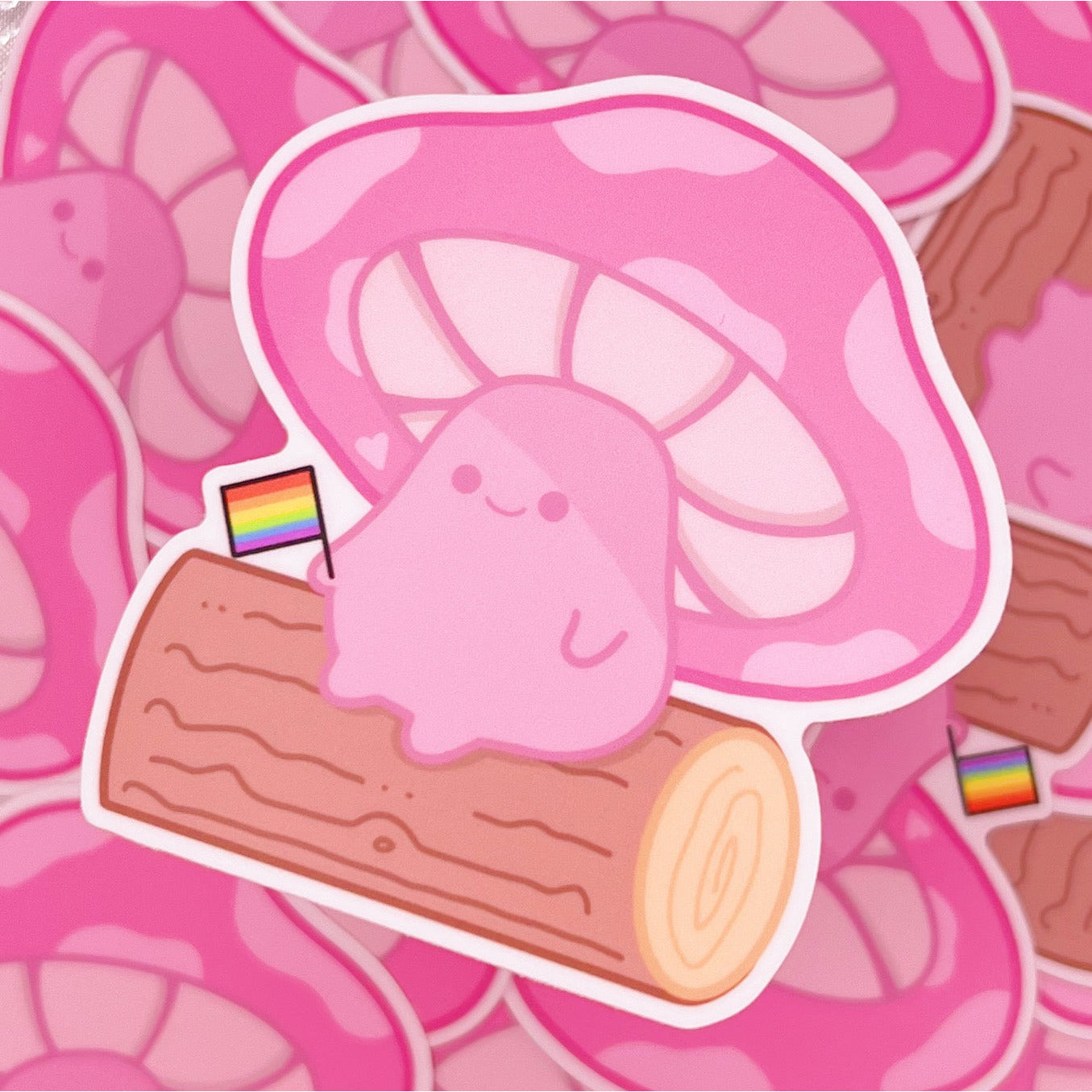 Mushroom Pride Sticker
