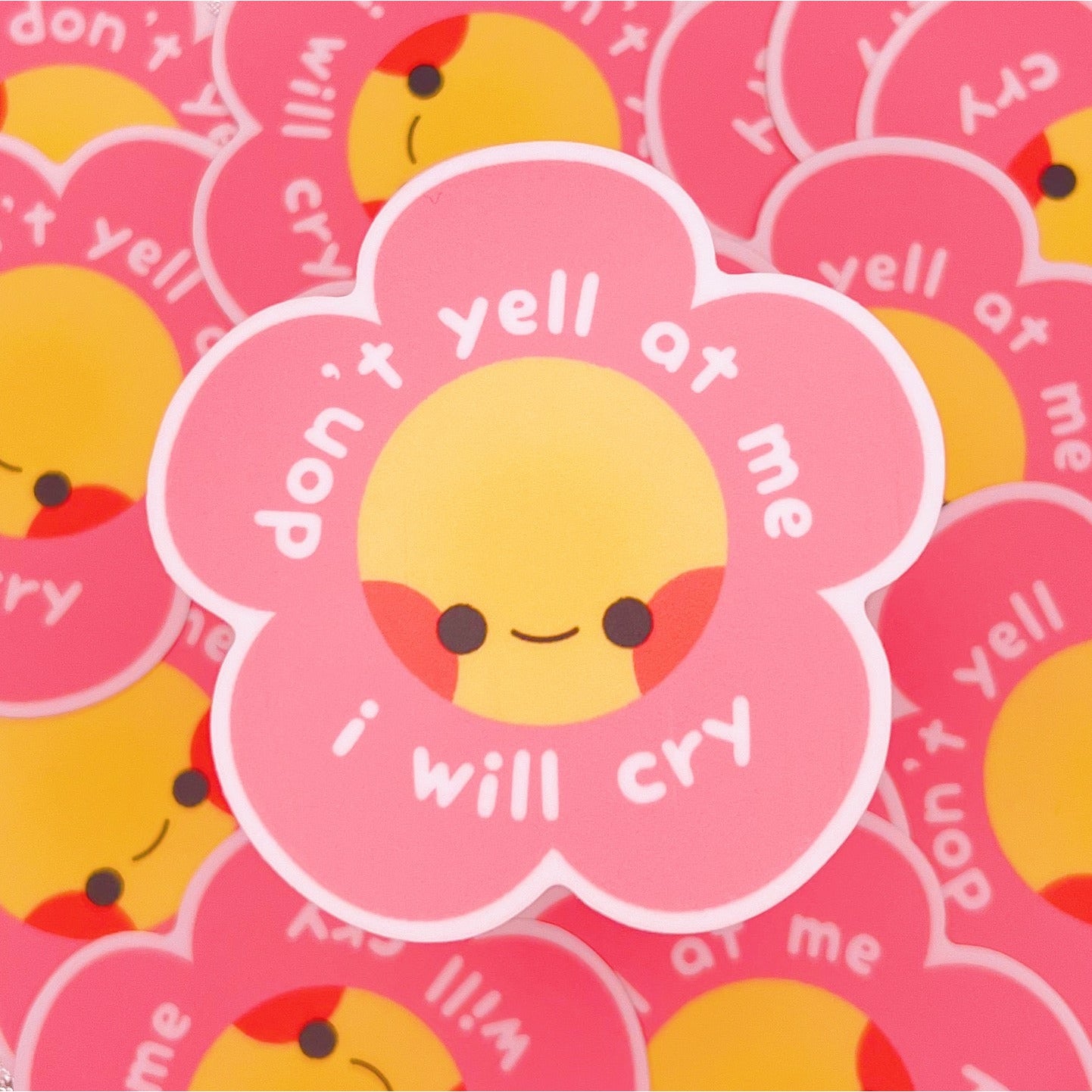 Don’t Yell At Me Sticker